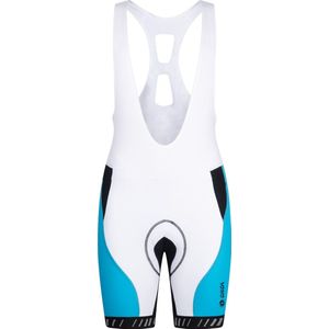 ONDA Fietsbroek kort met bretels heren Wit Blauw - Algarve - XXL