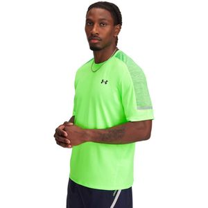 Under Armour - Tech Utility - T-shirt - Groen - Korte Mouwen