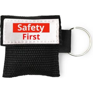 Kiss of Life - Beademingsmasker - Safety First - Zwart