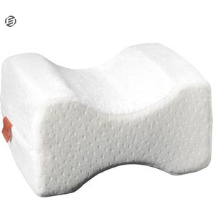 Equivera kniekussen voor in bed - kniekussen - beenkussen - kniekussen voor in bed zijslapers - kniekussen orthopedisch - kniekussen traagschuim