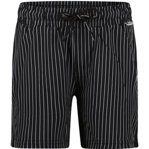 No Way Monday-Jongens Zwembroek mid -Zwart