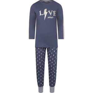 Charlie Choe - Pyjama - Blauw - Lightning