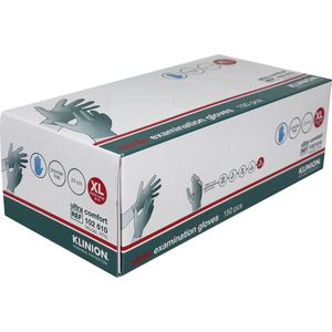 Klinion - Ultra Comfort - Nitrile Handschoenen - Blauw - Poedervrij