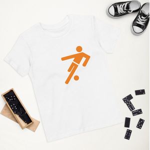 Vvbeekvooruit - Biologisch katoenen T-shirt voor kinderen - White, 7-8