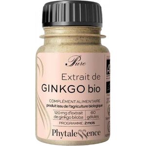 Phytalessence Puur Ginkgo Bio 60 Capsules