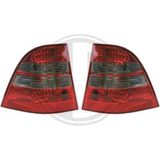 Diederichs - Set Achterlichten - Grijs - Rood - Transparent - Mercedes-Benz