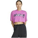 adidas - X Jeremy Scott - T-shirt - Roze - Korte Mouwen