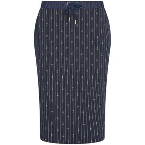 HV Society - HVSpernel - Rok - Slim Fit - All-over Bedrukt - Zachte Viscose/Katoen