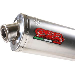 GPR - Tondo/Rond - Uitlaatdemper - Zilver - Inox