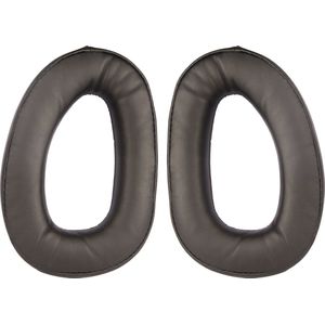 Somstyle Oorkussens Geschikt Voor Sennheiser GSP 300 / GSP 301 / GSP 302 / GSP 303 / GSP 350 - 2 Stuks - Zacht Foam - Eiwitleer - Zwart
