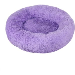 Dailyibed hondenmand - donut - hondenkussen - hondenbed - XL - 70x70x16 cm - Paars