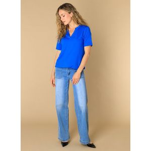 IVY BEAU Esti Tops - Brilliant Blue - maat 34