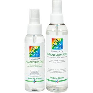 Magnesiumolie van Himalaya magnesium | Magnesium spray 100 ml en 200 ml | Zuiver Magnesium olie voor spieren