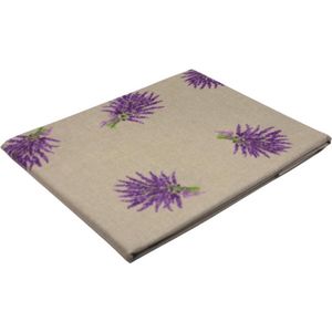 Tafelkleed Lavendel gecoat 155 x 220 - tafelzeil