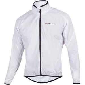 Nalini - Heren - Fietsjack Winddicht - Waterdicht - Regenjack Wielrennen - Wit - ARIA - S