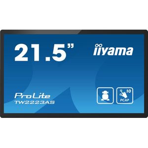 iiyama TW2223AS-B2, Interactief flatscreen, 54,6 cm (21.5""), 1920 x 1080 Pixels, Wifi, 24/7