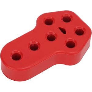 Rubber Uitlaat Hanger Universele 7 Gaten 12mm Dia Blauw