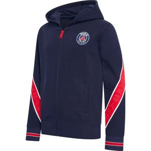 PSG Trainingsvest Kinderen - Maat 116 t/m 164 - Voetbaltrui Kinderen - Paris Saint-Germain Trui - Kinder Trui - Blauw - 100% Katoen