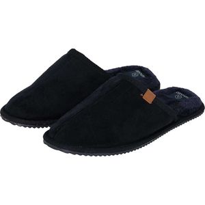 Apollo - Pantoffels heren - Marine Blauw - Zachte binnenvacht - Maat 43/44 - Sloffen - Sloffen heren - Pantoffels heren maat 43