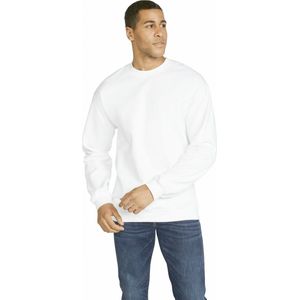 Gildan Sweater ronde hals Midweight Softstyle GISF000 - White - S