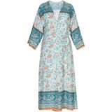 usha FESTIVAL Kimono  lichtblauw / gemengde kleuren