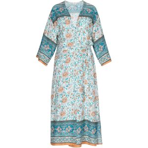 usha FESTIVAL Kimono  lichtblauw / gemengde kleuren