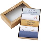 Vertbaudet - Set van 5 Rompers - Korte Mouwen - Biologisch Katoen