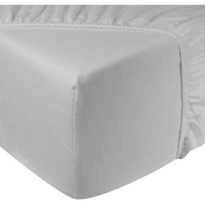 Hoeslaken flanel - 100% katoen - 90x200 - ecru