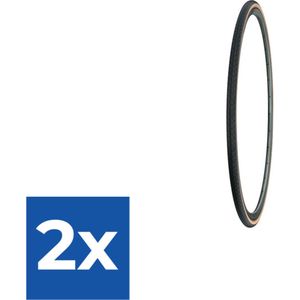 Buitenband Michelin Dynamic Classic 28 x 0.90 / 23-622 - zwart/bruin - Voordeelverpakking 2 stuks