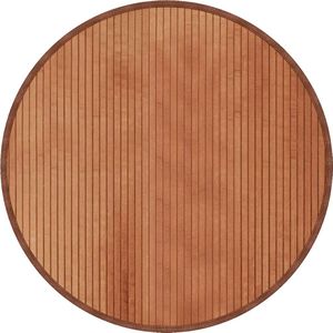 vidaXL-Vloerkleed-rond-80-cm-bamboe-bruin