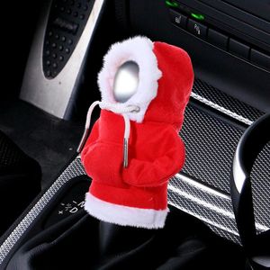 Christmas Shift Button Hoodie - Christmas Party Car Sweater - Kerstcadeau Woody Woodie Hoodie - Gear Button Cover - Kerstkostuum Accessoires - Kerstaccessoires (Rood)