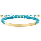 Armband Dames Thomas Sabo LBA0060-848-1 Blauw Zilver Gouden
