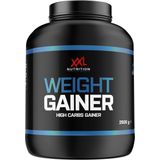 XXL Nutrition - Weight Gainer - Voor Verantwoorde Gewichtstoename - Maaltijdvervanger hoog in Koolhydraten & Eiwitten (Concentraat & Isolaat) - Aankomen Mass Gainer - 2500 gram - Chocolade Hazelnoot