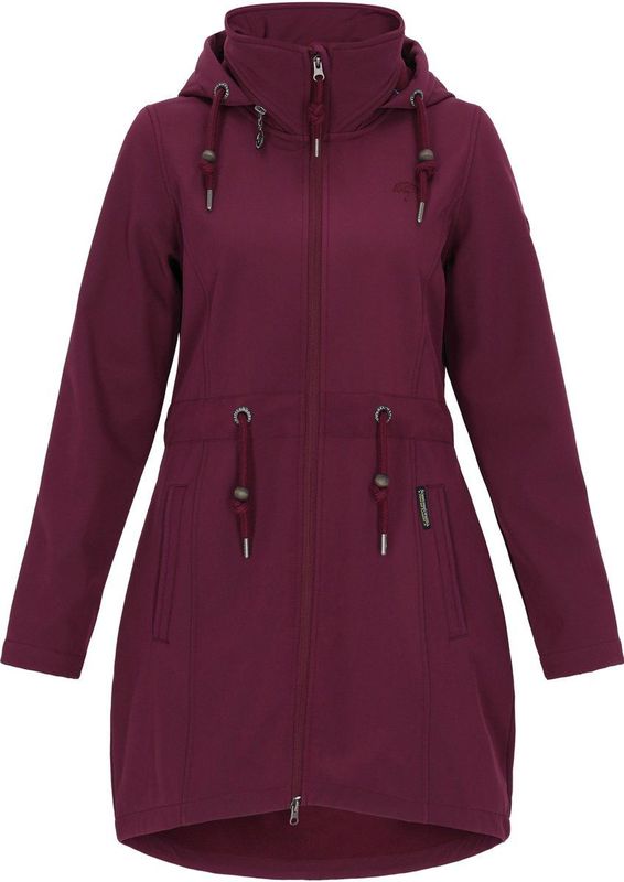 Schmuddelwedda Functionele jas  bourgogne