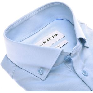 Ledûb slimfit jersey poloshirt lichtblauw