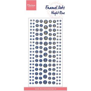 Marianne Design • Enamel dots Night Blue glitter