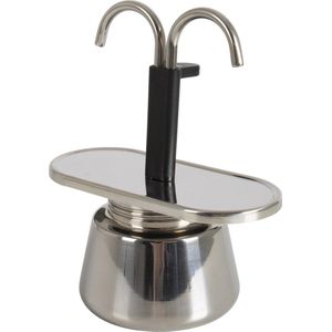 Bo-Camp Percolator - 2-kops - RVS