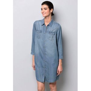 Alba Moda Hemdblusenkleid Hemdblusenkleid in Jeansoptik aus trageangenehmer Lyocellware