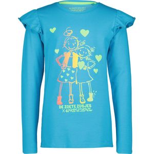 4PRESIDENT Shirt Jane De Zoete Zusjes Atomic Blue maat 92