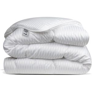 Avenue - Luxe Hoesloos Dekbed - Wit - 1 Persoon - 140x200 cm - Anti-allergisch - Wasbaar op 60°C