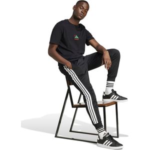 Adidas - Lounge Pizza Graphic T-shirt - Multicolour - 100% Katoen