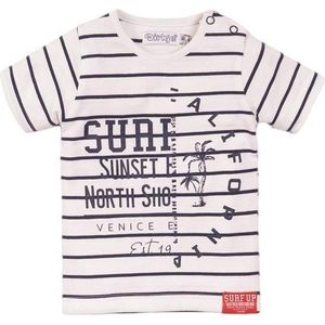 Dirkje T-shirt - Wit + Navy blauw - maat 56