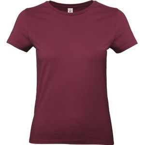 B&C #E190 Ladies' T-shirt CGTW04T - Burgundy - M
