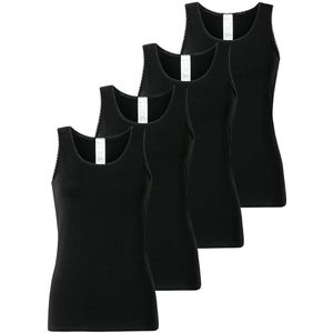 Schiesser Dames onderhemd 4 pack 95/5 Modern Cotton