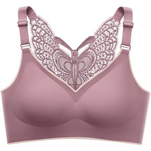 Extra comfortabele Sport BH - Comfort BH zonder beugel - Maat M- Zwangerschaps bra- met push up -met pads