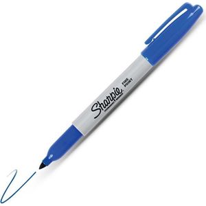 Viltstift Sharpie fine blauw