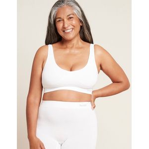 Boody Padded Shaper Crop BH Wit maat S met verwijderbare Pads