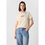 comma - T-Shirt - Relaxed-fit - Met Opvallende Print