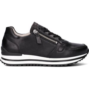 Gabor 528 Sneakers - Leer - Dames - Zwart - Maat 36