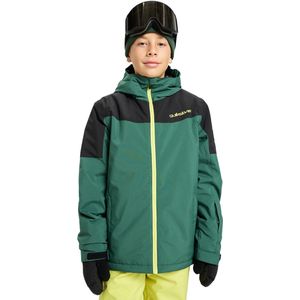 Quiksilver - Titano - Jas - Groen - Technische Sneeuwjas voor Jongens 8-16